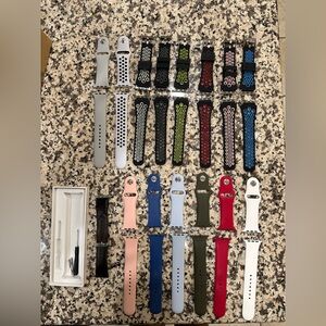 🍎 Apple Watch Bands Lot – 42mm | Multiple Colors & Styles